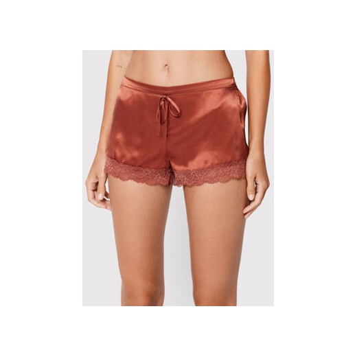 Etam Szorty piżamowe Milky 6515191 Brązowy Regular Fit XL MODIVO
