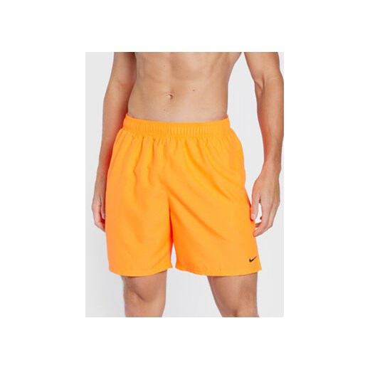 Nike Szorty kąpielowe Essential Volley NESSA559 Pomarańczowy Regular Fit ze sklepu MODIVO w kategorii Kąpielówki - zdjęcie 168698487