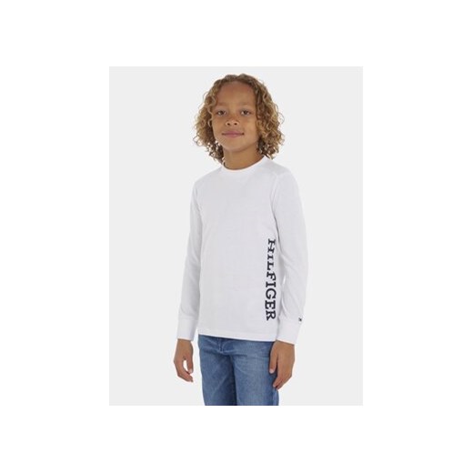 Tommy Hilfiger Bluzka KB0KB08327 D Biały Regular Fit ze sklepu MODIVO w kategorii T-shirty chłopięce - zdjęcie 168698656