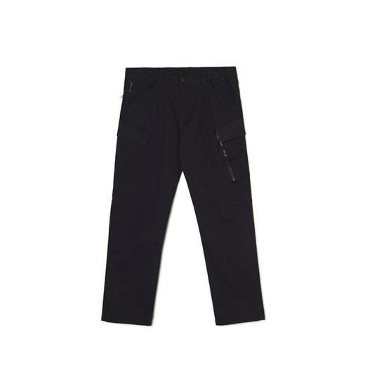 Cropp - Spodnie cargo - czarny ze sklepu Cropp w kategorii Spodnie męskie - zdjęcie 168699037