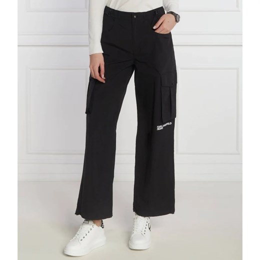 Karl Lagerfeld Jeans Spodnie cargo | Loose fit ze sklepu Gomez Fashion Store w kategorii Spodnie damskie - zdjęcie 168700565
