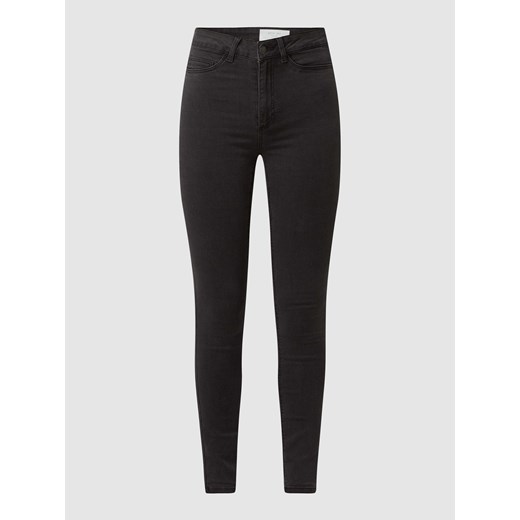 Jeansy o kroju skinny fit z dodatkiem wiskozy model ‘Callie’ ze sklepu Peek&Cloppenburg  w kategorii Jeansy damskie - zdjęcie 168702726