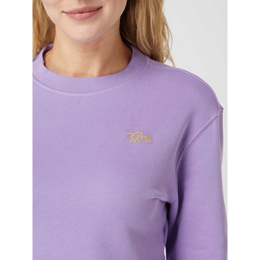 Bluza krótka z bawełny Guess L okazyjna cena Peek&Cloppenburg