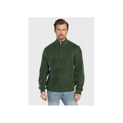 Redefined Rebel Sweter Casey 212058 Zielony Regular Fit ze sklepu MODIVO w kategorii Swetry męskie - zdjęcie 168716497