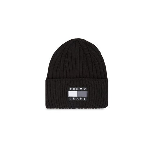 Tommy Jeans Czapka Tjm Heritage Archive Beanie AM0AM11689 Czarny ze sklepu MODIVO w kategorii Czapki zimowe męskie - zdjęcie 168716916