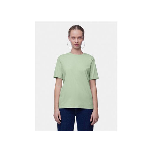 Pieces T-Shirt Ria 17086970 Zielony Regular Fit ze sklepu MODIVO w kategorii Bluzki damskie - zdjęcie 168716959