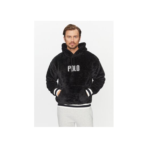 Polo Ralph Lauren Polar 710920251002 Czarny Regular Fit ze sklepu MODIVO w kategorii Bluzy męskie - zdjęcie 168717259