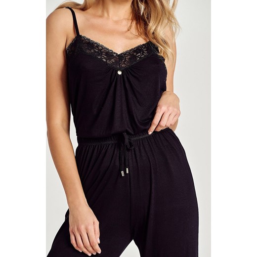Czarna piżama damska Mercy 3100, Kolor czarny, Rozmiar XL, Taro ze sklepu Intymna w kategorii Piżamy damskie - zdjęcie 168717626