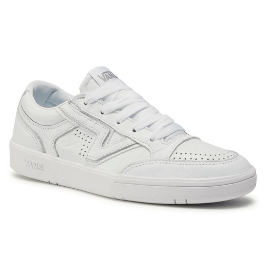 Sneakersy Vans Lowland Cc VN0A4TZYOER1 (Leather) Truewht/Truewht Vans 45 eobuwie.pl