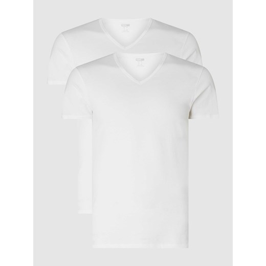 T-shirt o kroju regular fit w zestawie 2 szt. ze sklepu Peek&Cloppenburg  w kategorii Podkoszulki męskie - zdjęcie 168720768