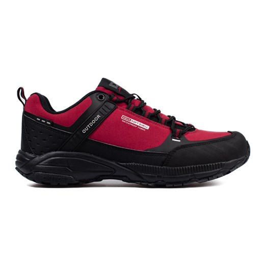 Męskie buty trekkingowe DK bordowe czerwone ze sklepu ButyModne.pl w kategorii Buty trekkingowe męskie - zdjęcie 168724049