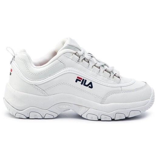 Buty Fila Strada Low W 1010560.1FG białe ze sklepu ButyModne.pl w kategorii Buty sportowe damskie - zdjęcie 168724067