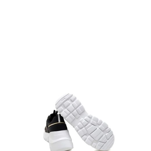 Buty sportowe damskie Just Cavalli sneakersy sznurowane z tworzywa sztucznego 