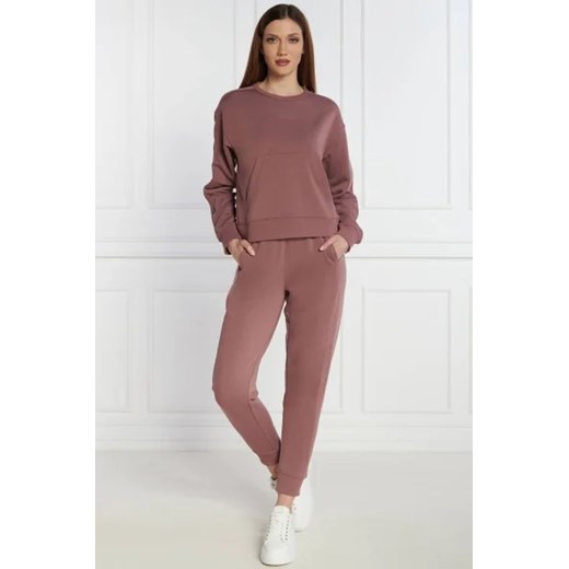 Spodnie damskie różowe Calvin Klein sportowe