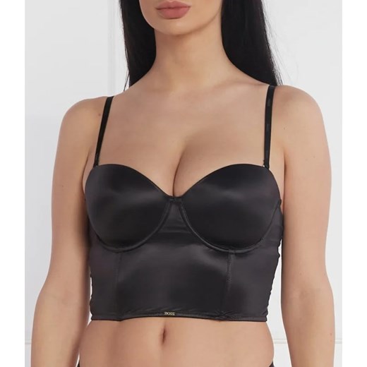 BOSS Satynowy gorset | Cropped Fit S Gomez Fashion Store