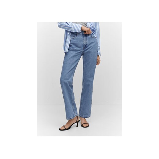 Mango Jeansy Matilda 57051087 Niebieski Regular Fit Mango 46 okazja MODIVO