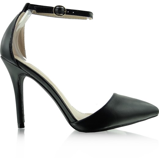 Szpilki asymetryczne 02426 czarne kupbuty-com  asymetryczne