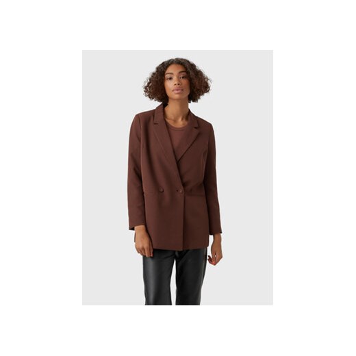 Vero Moda Marynarka Orlanda 10245078 Brązowy Oversize Vero Moda 34 okazyjna cena MODIVO