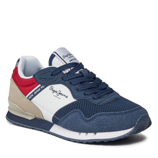 Buty sportowe dziecięce Pepe Jeans sznurowane