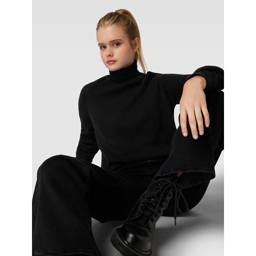 Sweter z dzianiny z golfem model ‘JULIANA’ Pieces L wyprzedaż Peek&Cloppenburg