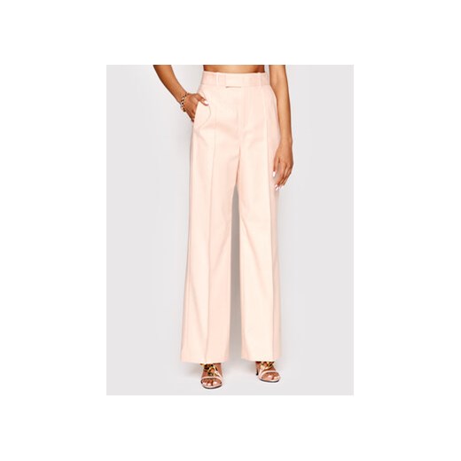 Ted Baker Spodnie materiałowe Kaisat 259980 Różowy Regular Fit ze sklepu MODIVO w kategorii Spodnie damskie - zdjęcie 168733969