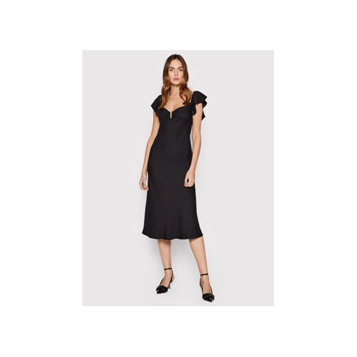Nissa Sukienka koktajlowa RC13012 Czarny Regular Fit ze sklepu MODIVO w kategorii Sukienki - zdjęcie 168734038