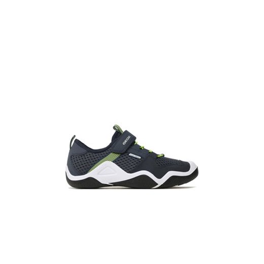 Geox Sneakersy J Wader B. A J3530A 01450 C0749 D Granatowy ze sklepu MODIVO w kategorii Buty sportowe dziecięce - zdjęcie 168734075