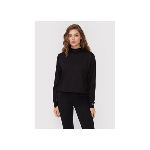 4F Bluza H4Z22-BLD021 Czarny Relaxed Fit M MODIVO