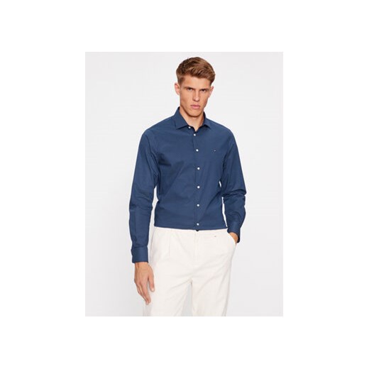 Tommy Hilfiger Koszula MW0MW32918 Niebieski Slim Fit Tommy Hilfiger 41 MODIVO