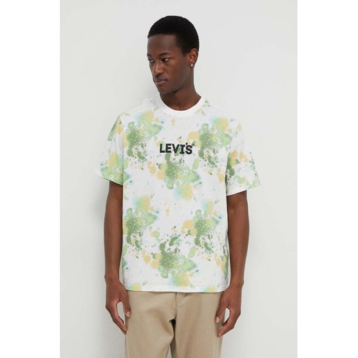 Levi&apos;s t-shirt bawełniany męski z nadrukiem ze sklepu ANSWEAR.com w kategorii T-shirty męskie - zdjęcie 168736919
