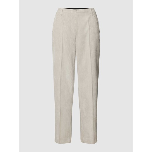 Spodnie materiałowe o skróconym kroju ze sklepu Peek&Cloppenburg  w kategorii Spodnie damskie - zdjęcie 168737326