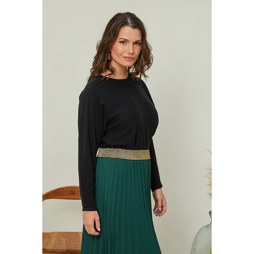 Curvy Lady Sweter w kolorze czarnym Curvy Lady 40/42 wyprzedaż Limango Polska