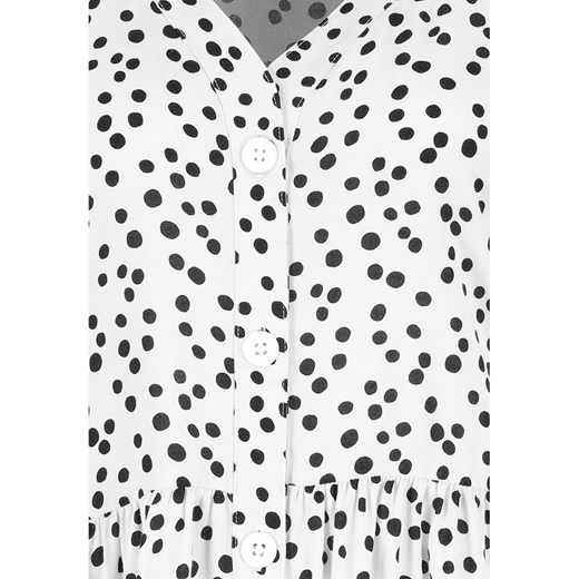 Fresh Made Bluzka w kolorze biało-czarnym Fresh Made S okazyjna cena Limango Polska