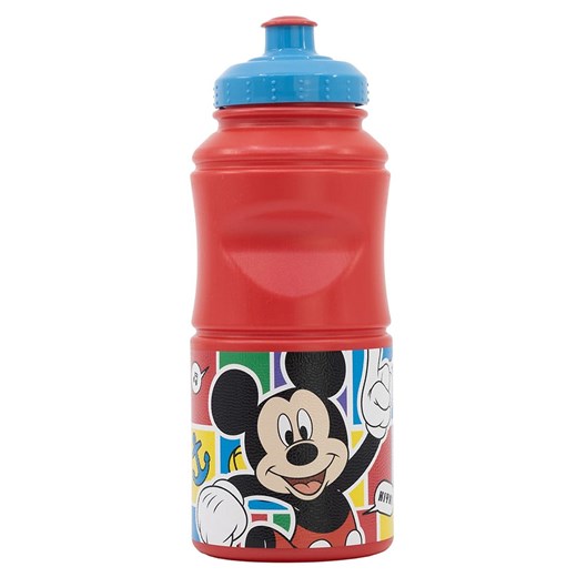 MICKEY Bidon &quot;Mickey Mouse&quot; w kolorze czerwonym - 380 ml ze sklepu Limango Polska w kategorii Naczynia dziecięce - zdjęcie 168738199