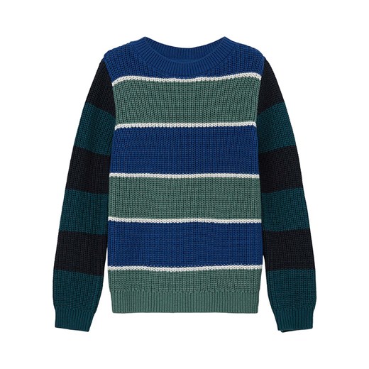 s.Oliver Sweter w kolorze zielono-niebieskim ze sklepu Limango Polska w kategorii Swetry chłopięce - zdjęcie 168738439