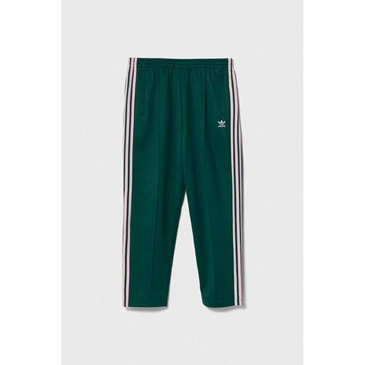 Spodnie damskie Adidas Originals z aplikacjami w sportowym stylu