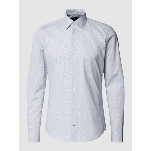 Koszula biznesowa o kroju slim fit z kołnierzykiem typu kent model ‘Pit’ ze sklepu Peek&Cloppenburg  w kategorii Koszule męskie - zdjęcie 168741815