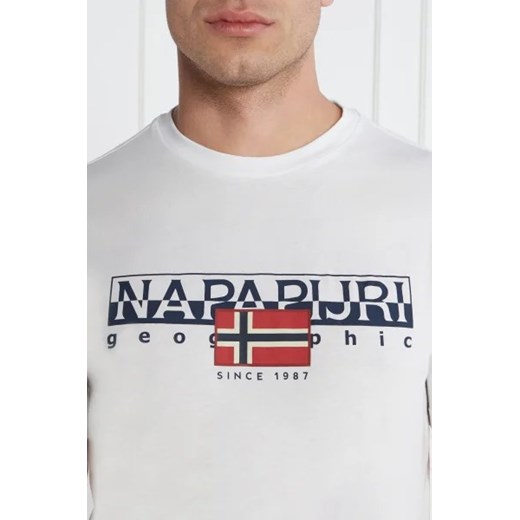 Napapijri T-shirt | Regular Fit Napapijri M Gomez Fashion Store