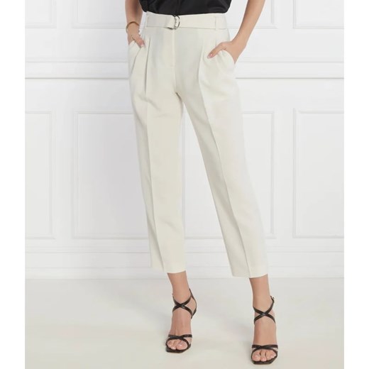 BOSS BLACK Spodnie Tapiah | Regular Fit ze sklepu Gomez Fashion Store w kategorii Spodnie damskie - zdjęcie 168745107