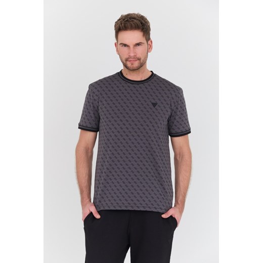 GUESS Czarny t-shirt Marshall, Wybierz rozmiar XL ze sklepu outfit.pl w kategorii T-shirty męskie - zdjęcie 168745386