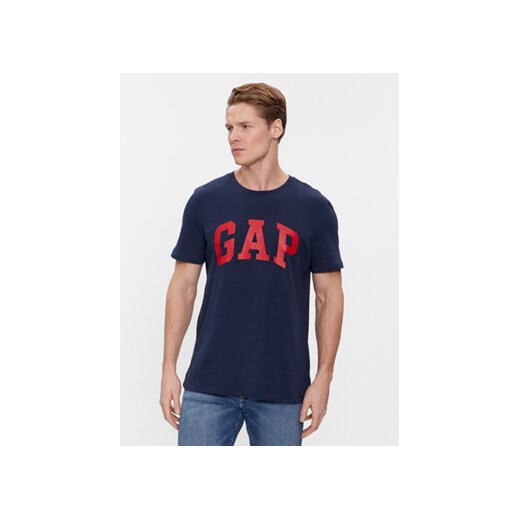 Gap T-Shirt 550338-04 Granatowy Regular Fit ze sklepu MODIVO w kategorii T-shirty męskie - zdjęcie 168746988