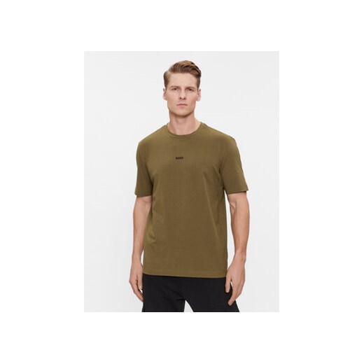 Boss T-Shirt Tchup 50473278 Zielony Relaxed Fit ze sklepu MODIVO w kategorii T-shirty męskie - zdjęcie 168747165