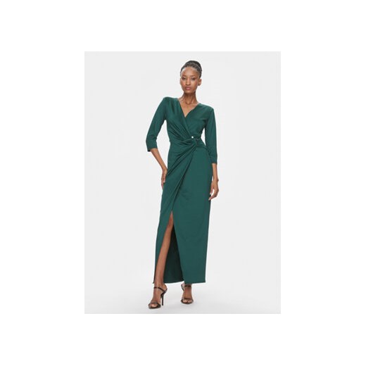 Rinascimento Sukienka koktajlowa CFC0019273002 Zielony Regular Fit Rinascimento XS promocyjna cena MODIVO
