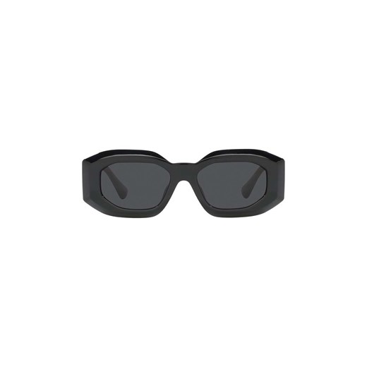 Versace okulary przeciwsłoneczne męskie kolor czarny ze sklepu ANSWEAR.com w kategorii Okulary przeciwsłoneczne damskie - zdjęcie 168750245