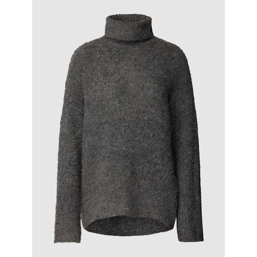Sweter z dzianiny o kroju oversized z dodatkiem wełny model ‘NATHERINE’ Pieces XS promocja Peek&Cloppenburg 