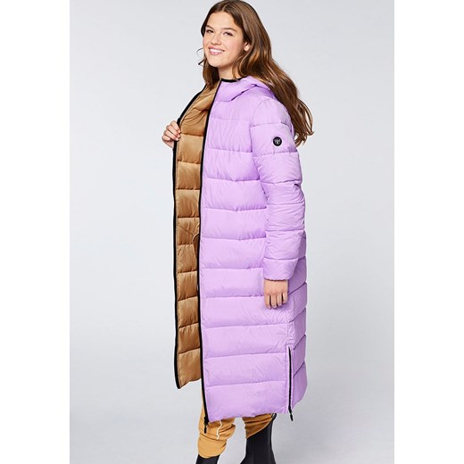 Chiemsee Płaszcz zimowy w kolorze fioletowym Chiemsee XS promocyjna cena Limango Polska