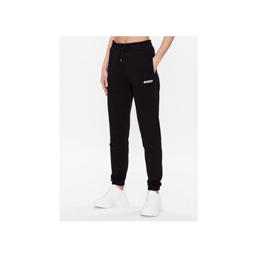 Guess Spodnie dresowe Dalya V3GB11 KAIJ1 Czarny Regular Fit Guess XS okazja MODIVO