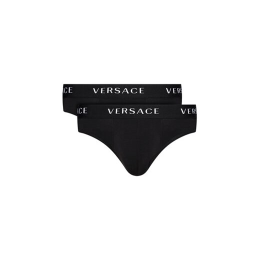Versace Komplet 2 par slipów Basso AU04019 Czarny Versace M okazja MODIVO