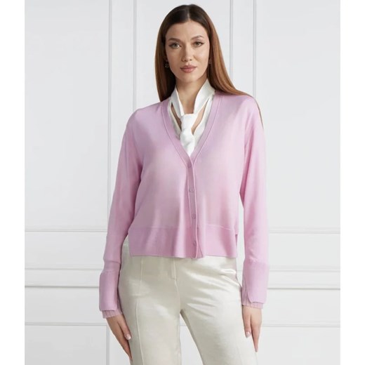 Marc Cain Wełniany kardigan | Loose fit Marc Cain 40 Gomez Fashion Store