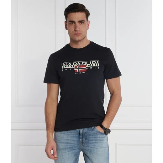 T-shirt męski Napapijri z krótkim rękawem